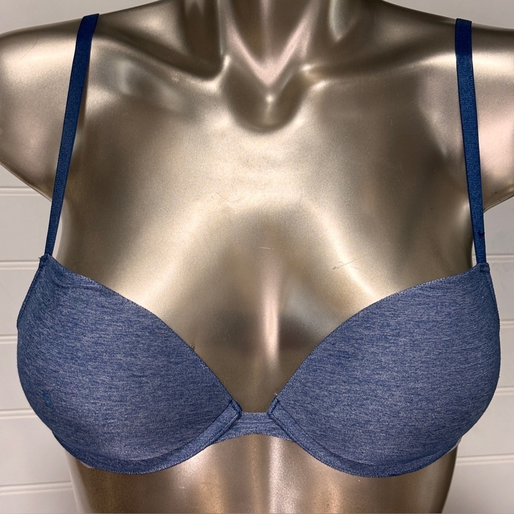34B La Senza Navy Blue T-Shirt Bra